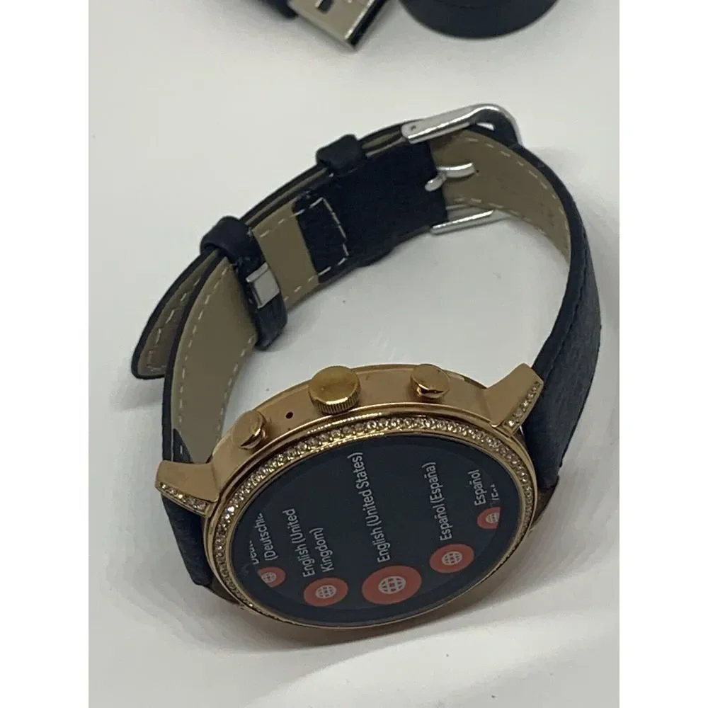 Fossil Gen 4 Authentic Digital Dial Smart Watch Custom Band FTW6011 QT480